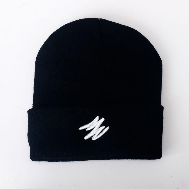 Вязаная шапка Мужская зимняя мода Универсальная шерстяная шапка Осень и Зима Теплая шапка-дыня Холодная шапка Женская