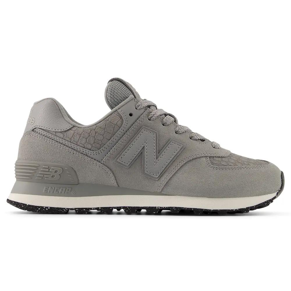 Женские кроссовки New Balance WL574 серые Lifestyle (WL574PYG)