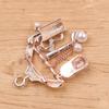 Metal Badges Pendants Enamel Brooch Sewing Machine Brooch Hanger Brooches Suit Collar Pins