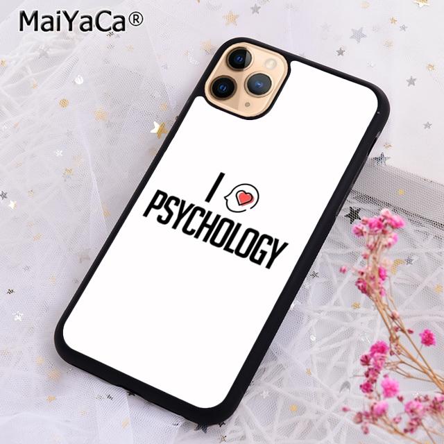 MaiYaCa Крутой Чехол для Телефона Психолог Профессия Психология Для iPhone 17 Air 16 15 plus 11 12 13 14 pro max