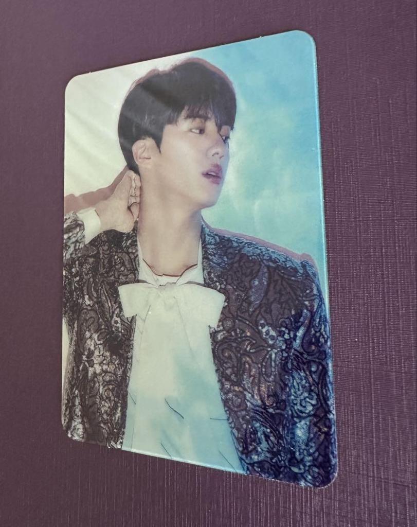 [USED] WINGS TOUR FINAL Official Essay Book Trading Card Seokjin JIN
