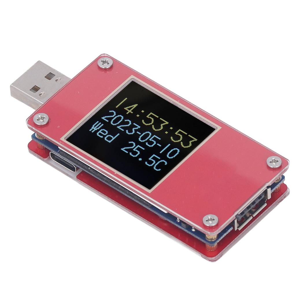 KT001 USB PD Tester Stainless Steel Fast Charging Power MFi Tester PD Trigger Voltmeter for Phone Power Bank