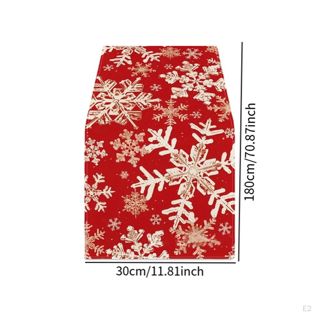 Рождественская дорожка для стола, подставка для столовых приборов, украшение для вечеринки, прямоугольная скатерть, чехол для ужина, кофе