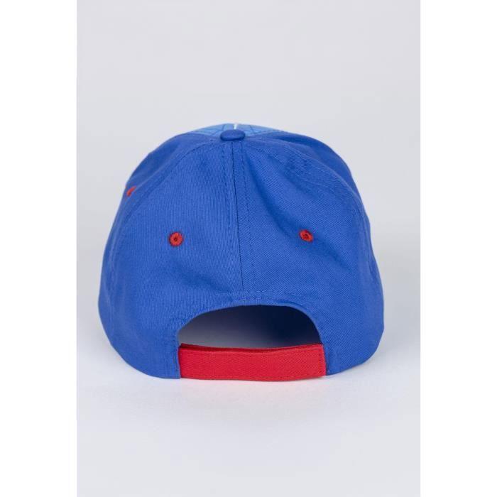 Casquette Enfants - DISNEY - Spider-Man - Bleu - 100% coton - Sportswear