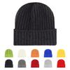 Womens Knitted Striped Beanie Thickened Warm Coldresistant Winter Snowfield