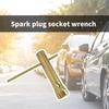 14мм 18мм Двухголовочный свечной ключ Сверхпрочная конструкция из легированной стали Нескользящая рукоятка Обслуживание автомобиля и мотоцикла
