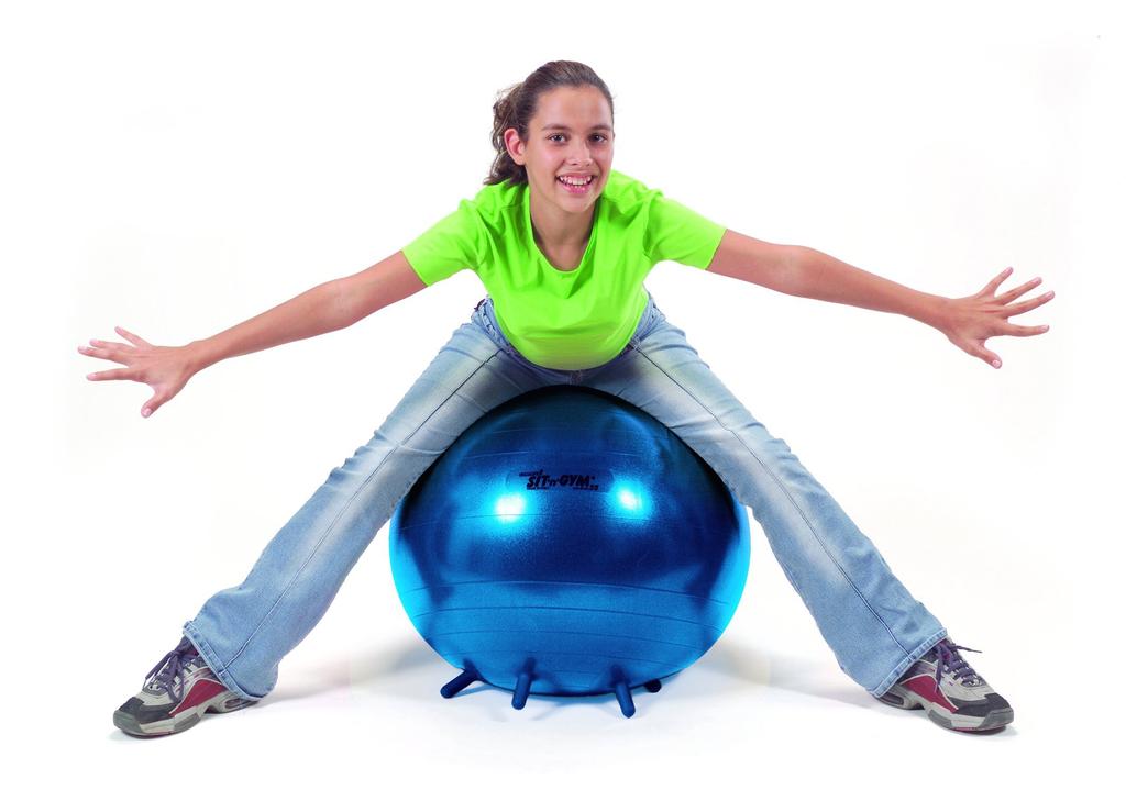 GYMNIC Sitting Gym 65 Blue LP8965 Made In Italy