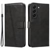 For Samsung Galaxy S21 FE 5G Case Imprinting Lines Wallet Leather Phone Cover