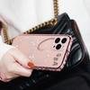 Rhinestone Metal Bumper Case Glitter Diamond Phone Cover For iPhone 13 Pro Max 13 Mini Case 12 11 Pro Max Funda New