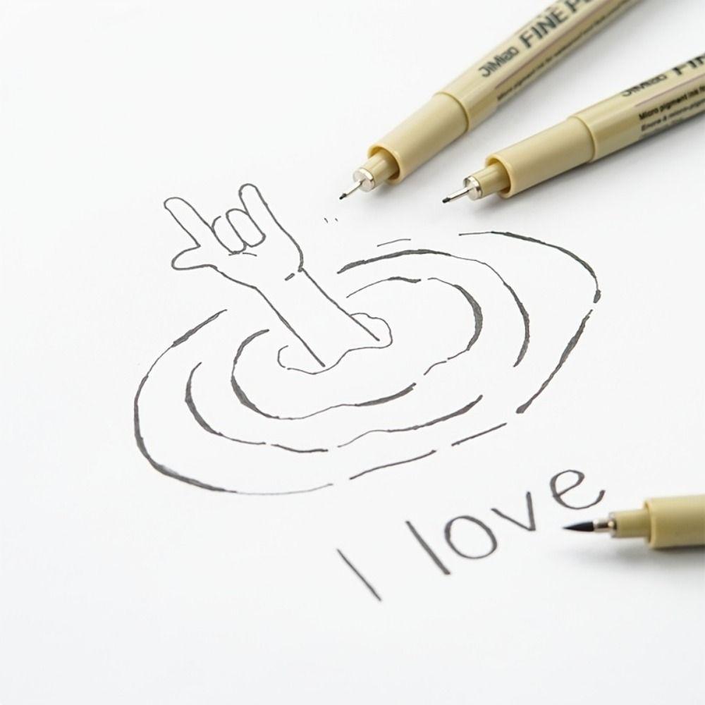 Fine Line Liner Micron Ink Marker Pen Sakura Pen Sketching Needle Pen Pigment Liner Pen Painting