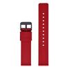 New Design Flat Smooth FKM Rubber Watch Strap 16mm 18mm 20mm 22mm 24mm Soft Quick Release FKM Rubber Watch Bands