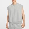 Nike T Shirts Men's Gray Crew Neck Moderate Straight Fit HJ4202-063