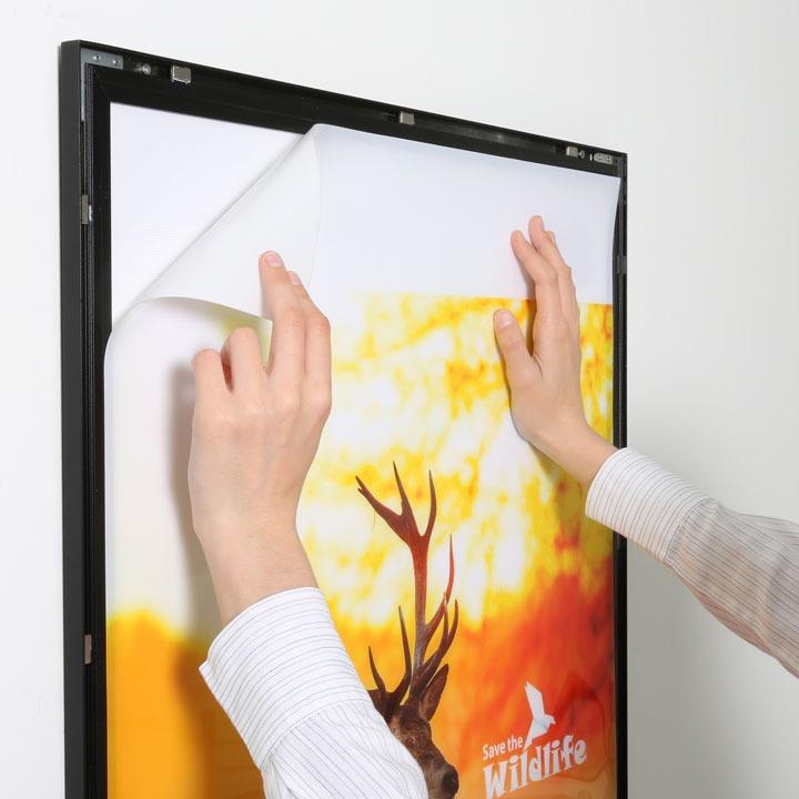Magnetic illuminated frame A1