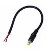 DC 5.5MM x 2.5MM штекер для оголенного провода с открытым концом кабель питания для ремонта 18 AWG 5525 разъем DC5525 пигтейлы