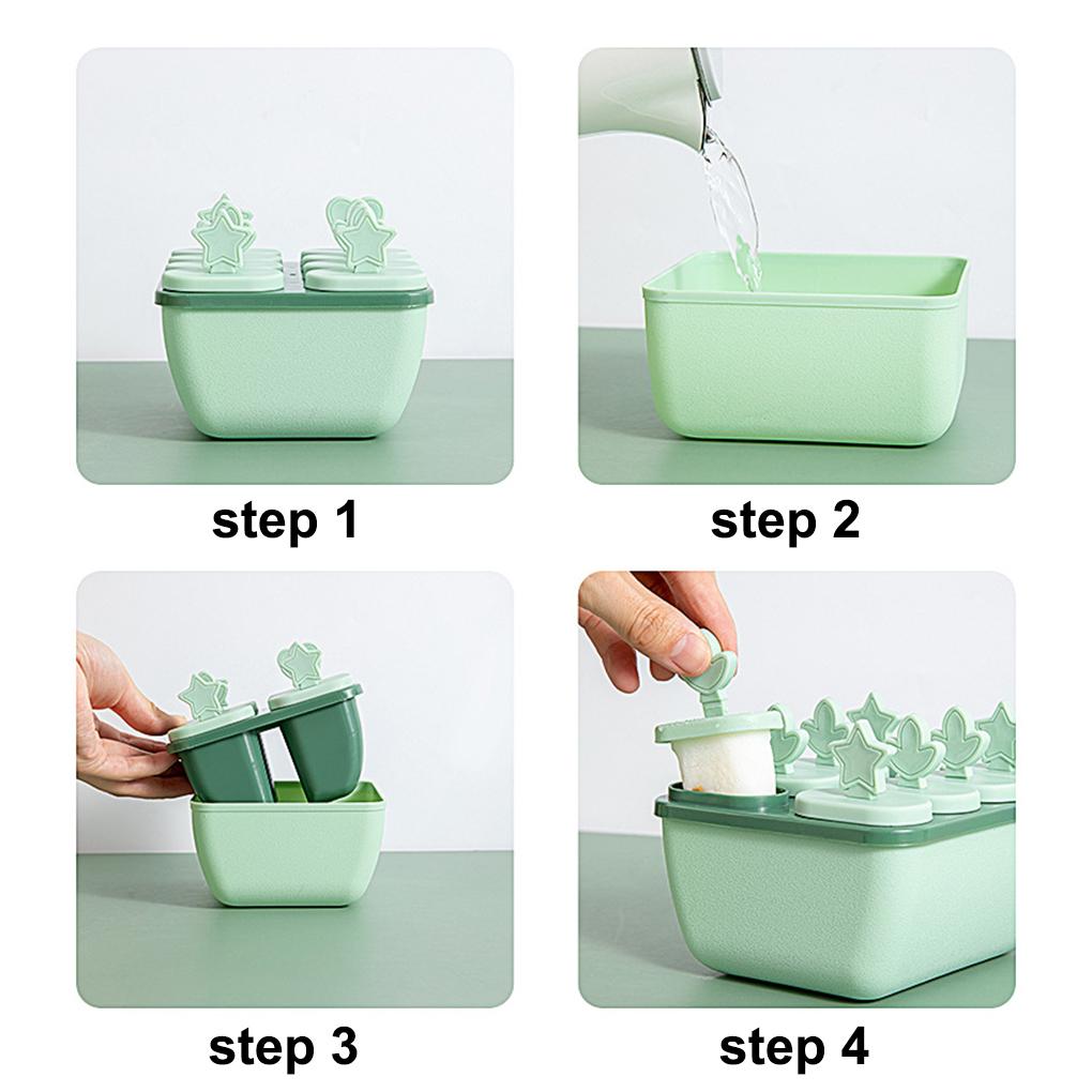 Форма для мороженого DIY PP Пластиковая форма для мороженого Летний десерт Maker Домашний кухонный инструмент