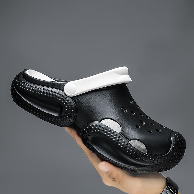 Модные летние тапочки для мужчин и женщин 2024 года, новые сандалии с мягкой подошвой из ЭВА, пляжная обувь для пар, шлепанцы, обувь для ванной