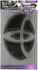 Magical Carbon NEO Front Emblem Overlay (Black), “Toyota-2” Spec for HiAce/RegiusAce 200 Series