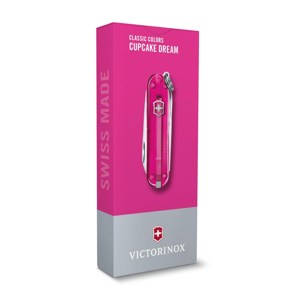 VICTORINOX Classic SD Classic Colors Cupcake Dream Нож швейцарской армии Нож Товары для предотвращения катастроф Отдых на природе Кемпинг Ножницы Отвертка с плоской головкой Пилка для ногтей