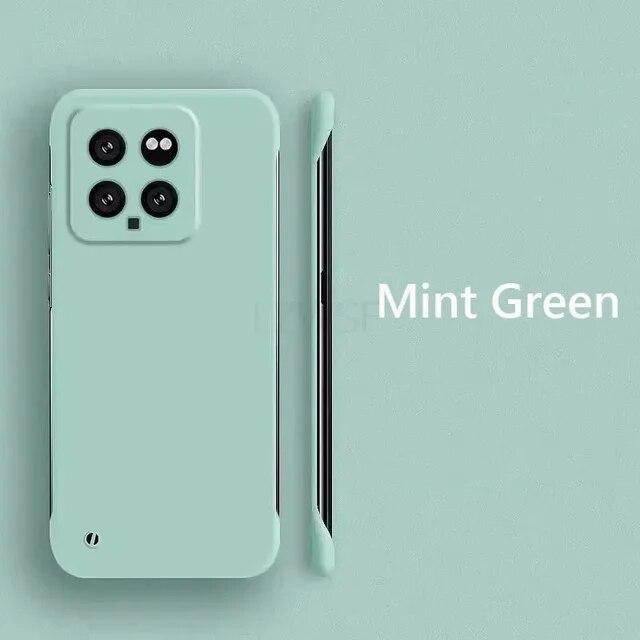 Безрамочный тонкий матовый жесткий чехол из поликарбоната для Xiaomi 14 Pro Xiaomi14 Pro 5G ярких цветов без границ противоударный бампер для Xiaomi Mi 14pro