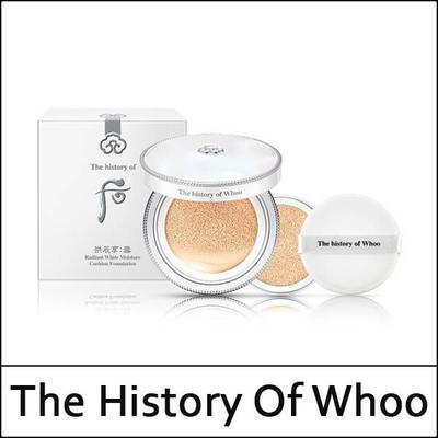 (тт) Тональный крем Gongjinhyang Seol Radiant White Moisture Cushion Foundation (15г+15г) / #21 / (SG)