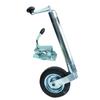 Roue jockey XLPT avec fourche d.48mm + bride - XL PERFORM TOOLS - Roue de jockey - Acier - Gris