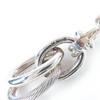 Great HERMES Earring Destrier Earrings Silver 925 Women Used