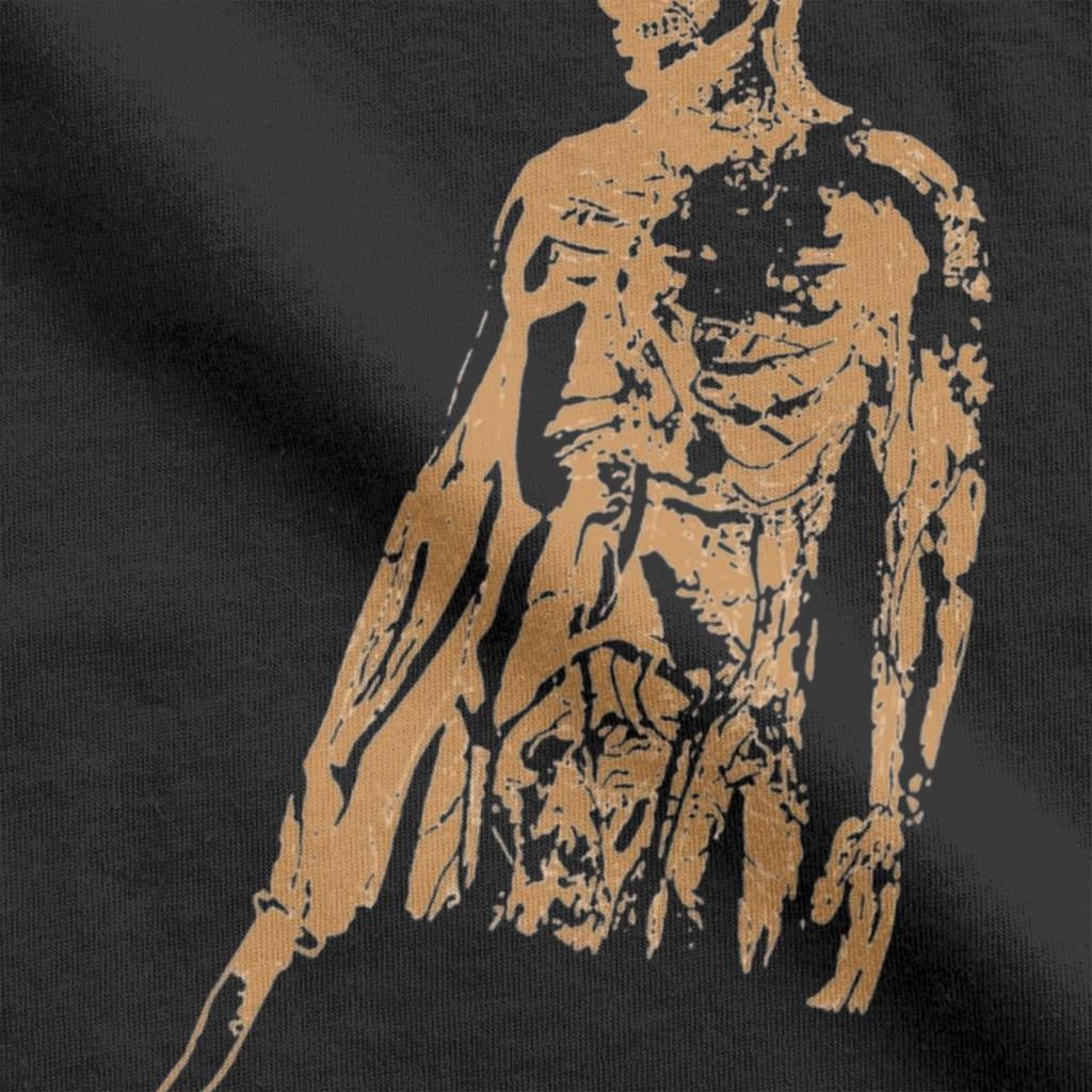 Винтажные оранжевые футболки Meshuggah Burning Man, мужские хлопковые футболки с круглым вырезом, футболки с коротким рукавом, новое поступление, топы