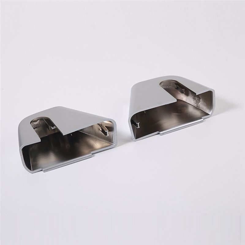 Clear Car Armrest Box Screw Trim Cover Interior Parts For Land Rover Defender 90 110 - (Silver)