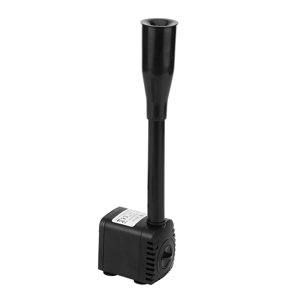 Plastic 3 in 1 600LCelsiusH 8W Aquarium Fish Submersible Pump for Water Garden Fountain Pond