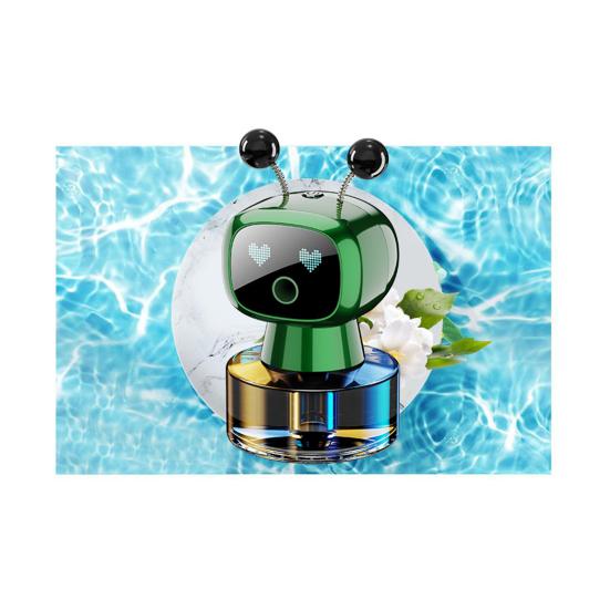 Автомобильный освежитель воздуха в форме робота с умной ароматерапией и эмоциональными глазами с искусственным интеллектом