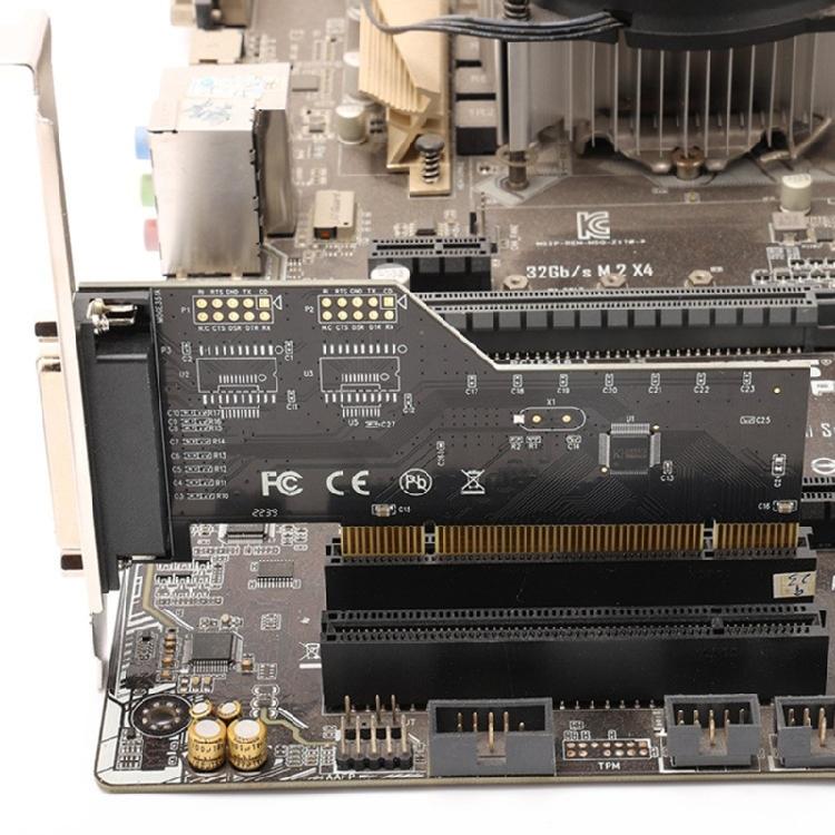 Адаптер PCI на Parallel 25pin DB25 Pin для настольного ПК, принтера, PCI-адаптер
