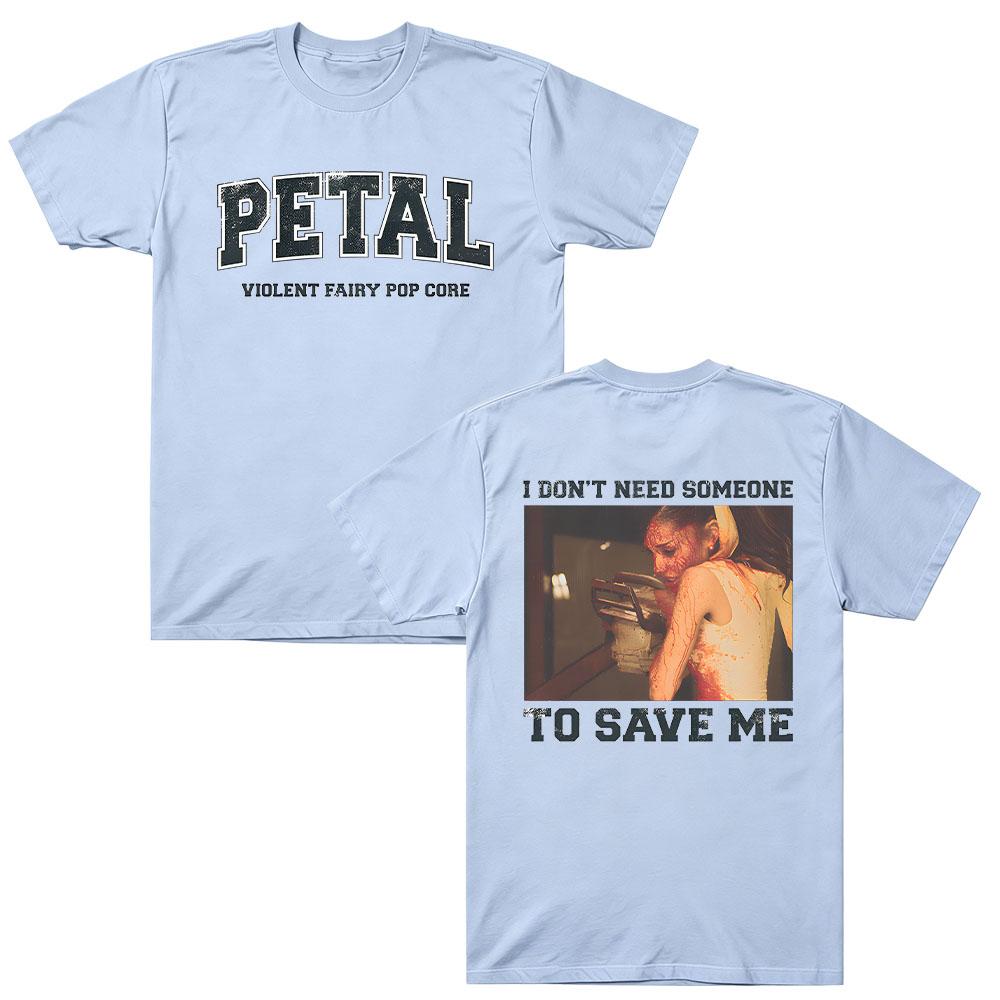 Petal Core T-shirt Graphic Cotton T-shirt for Men's Clothes Women's Summer Fashion Casual Short Sleeve Comfort Tee