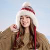 Winter Outdoor Warm Hat Women's Knitted Wool Hat Plush Ear Protection Header Bomber Hat