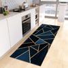 Geometric Kitchen Mat Entrance Door Mat Floor Bedroom Non-slip Mat Corridor Balcony Door Carpet