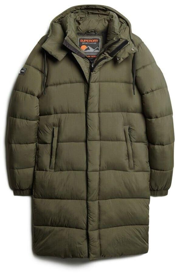 Зимняя куртка Superdry Rips Longline Puffer Jacket (M5011759A) зеленый