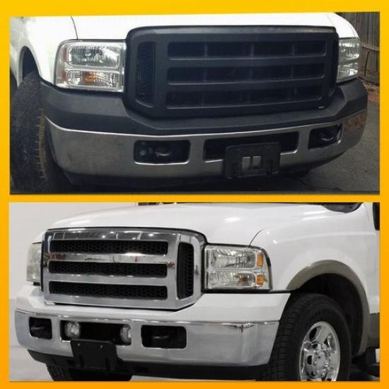 Рамка-держатель для переднего номерного знака Для Ford Super Duty и Excursion EXV 05-07