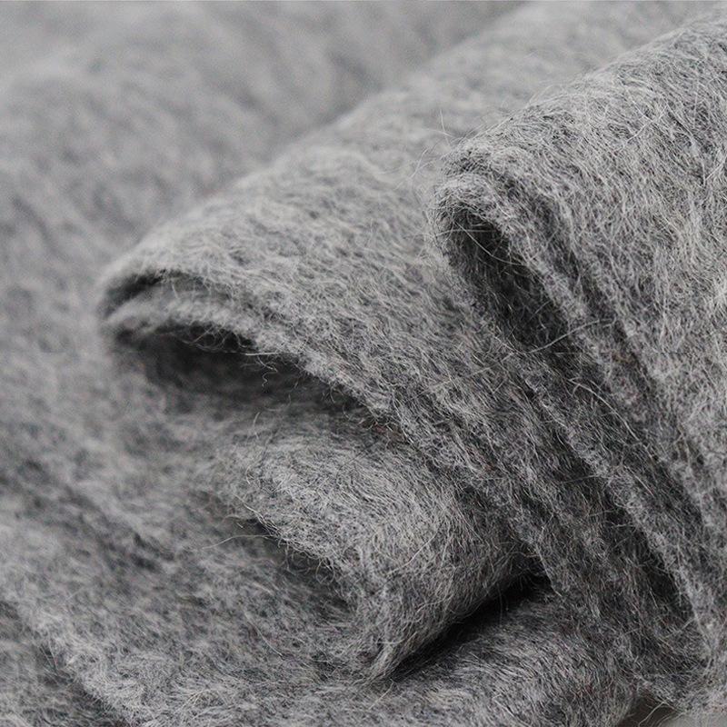 200 * 70cm Autumn/Winter New Women'S 100% Wool Shawl Large Size Warm, Fashionable, Simple, Versatile, Atmosphere Scarf