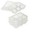 Richell Moomin Baby Divided Freezing Block Tray R 50ml capacity per 6 4 trays 50, block, blocks,