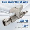 Leakproof 3/8 Ball Valves DN10 5000PSI Heavy Dutys Pressure Washer Replacement