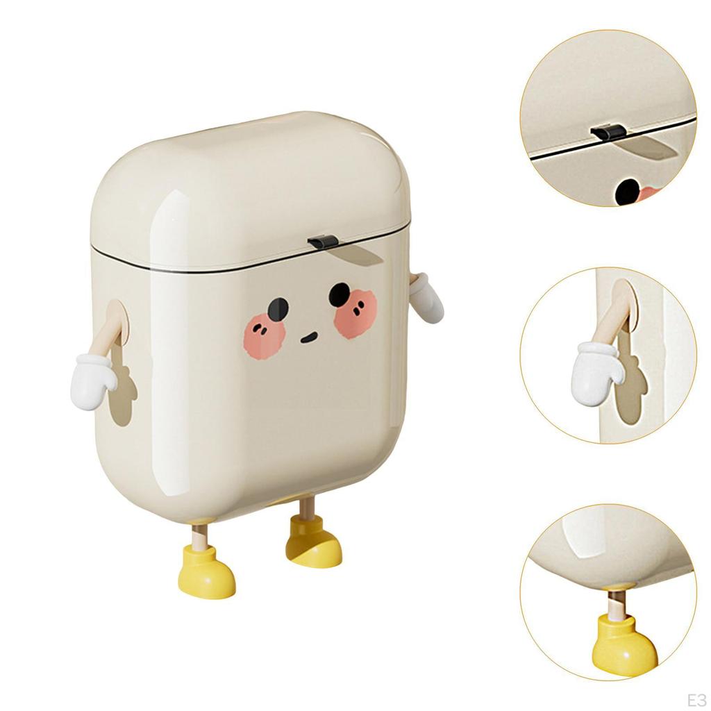 Compact Hanging Trash Can for Kitchen Organization