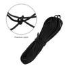 Archery Compound Bow String Nylon Nock Safe Release D Loop Bowstring Accessory Black