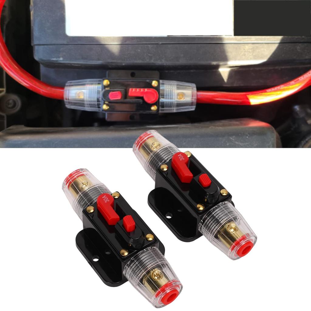 Car Circuit Breaker Manual Reset Circuit Breaker with Manual Reset
