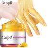 RtopR Mango Moisturizing Hand Wax Whitening Skin Hand Mask Repair Exfoliating Calluses Film Anti-Aging Hand Skin Treatment Cream
