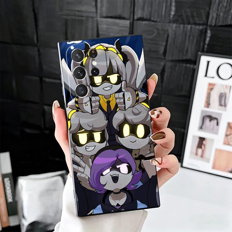 M-Murder D-Drones Uzi Doorman Soft Phone Case for Samsung Galaxy S26 S25 Edge S24 Ultra S23 Plus S22 S21 FE S20 Black Cover Back