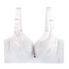 Push Up Padded Bras for Women Lace Plus Size Bra Add Two Cup Underwire Brassiere C D E Cup Plus Size Bras for Women