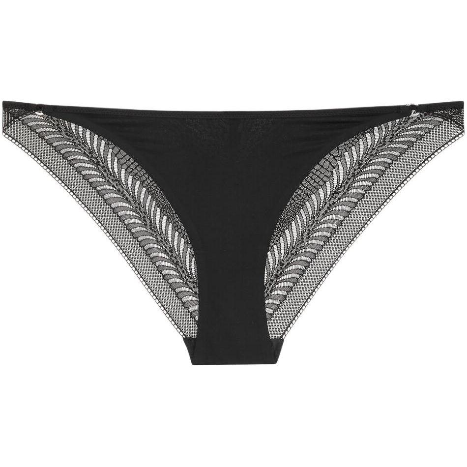 Calvin Klein Minimalist Lace Comfortable Underwear Women Underwear Black QF7549AD-UB1