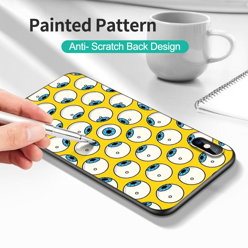 Черный чехол из ТПУ для Realme Q5 X XT X2 X3 Superzoom X50 V13 Q3i X7 PRO Ultra GT master edition Иллюстрация злого глаза