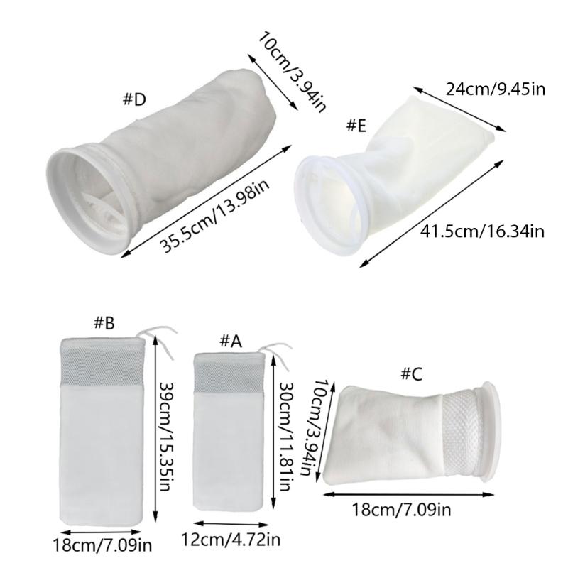 Aquariums Filter Sponge Fishtanks Fine Filter Foam Reusable Filter Bag Pad for Fishtanks Water Purification