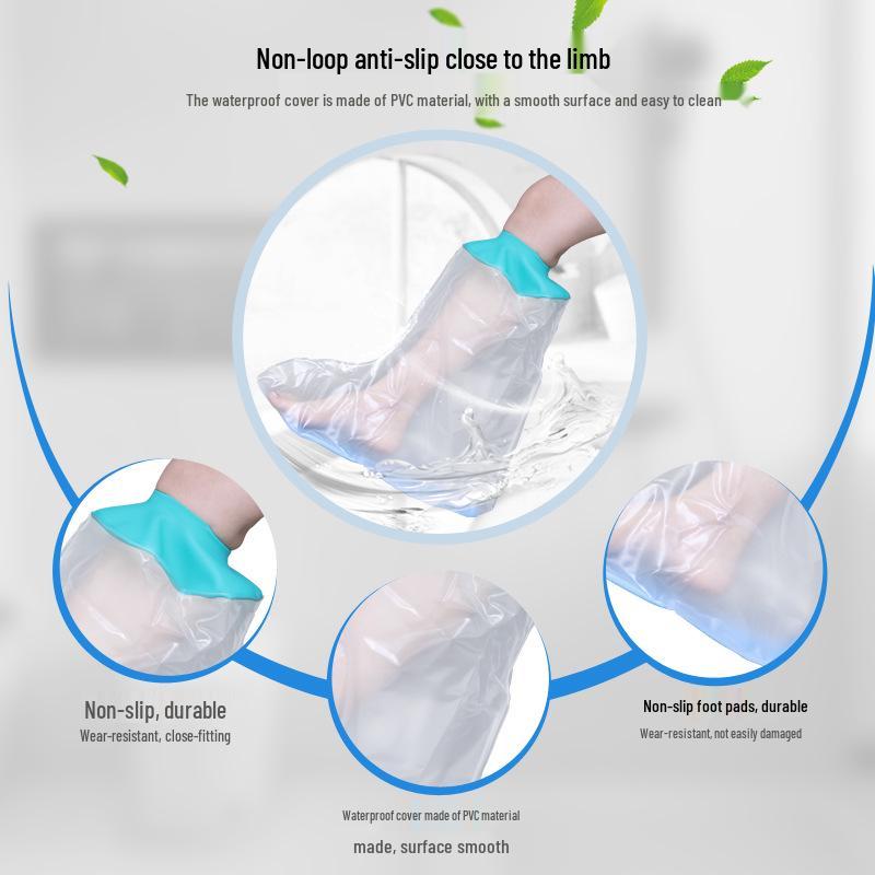 Водонепроницаемый чехол для душа для защиты гипса или PICC-катетера