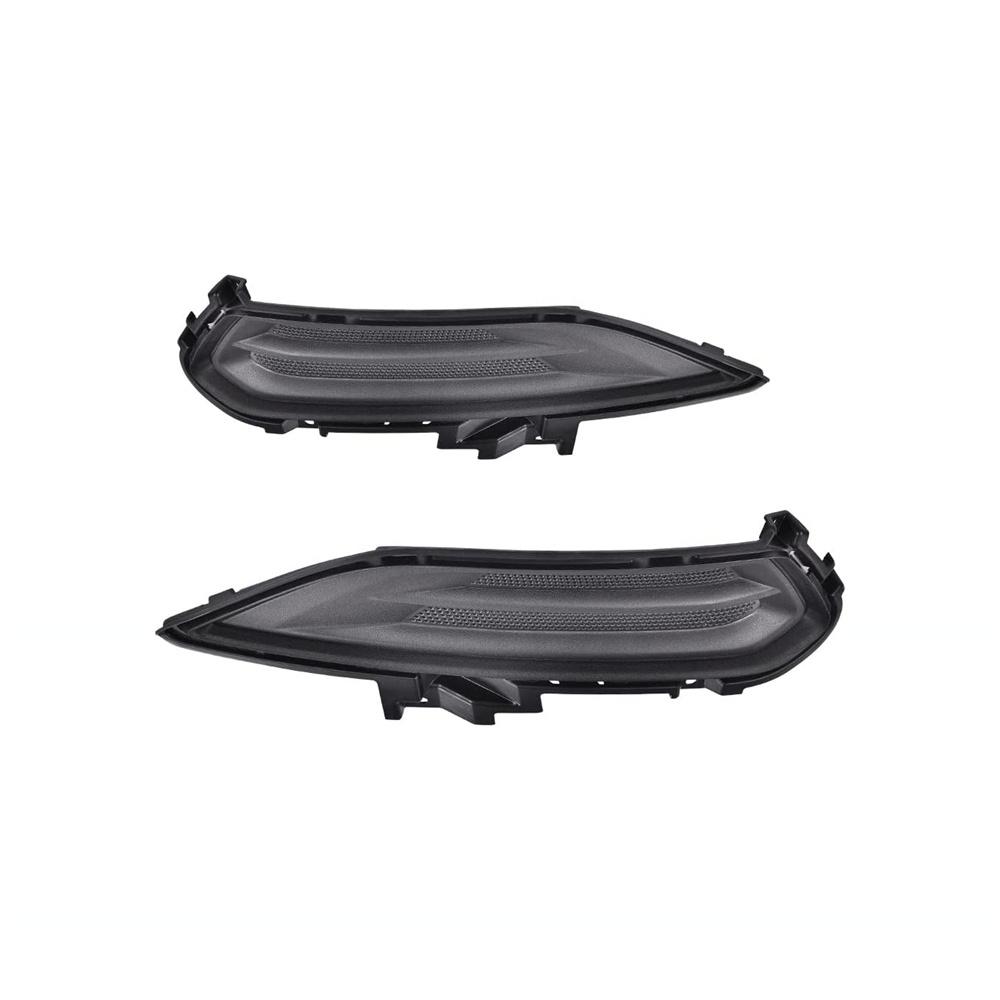 Вставка переднего бампера Крышка противотуманной фары Левая+Правая Подходит для Ford Fusion 2013-2016